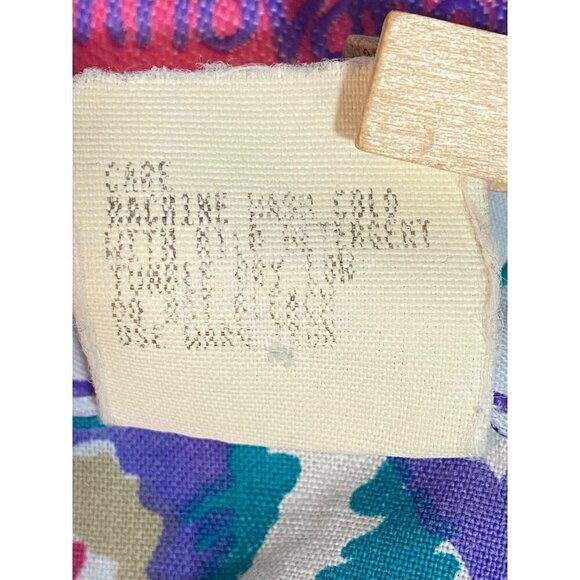 Innovations by Izzi Vintage 80’s Teal Purple Jacket Women’s Size Small - Picture 7 of 12